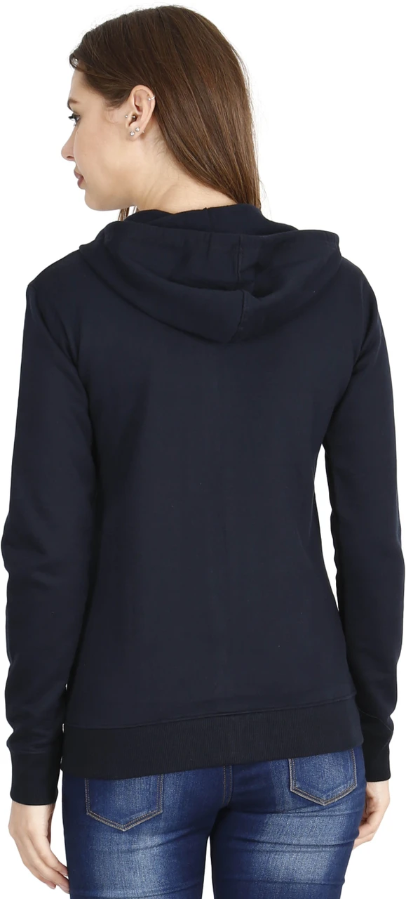 Fleximaa Women Full Sleeve Solid Hooded Sweatshirt Black,Red,Gray,Pink,